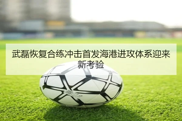 武磊恢复合练冲击首发海港进攻体系迎来新考验